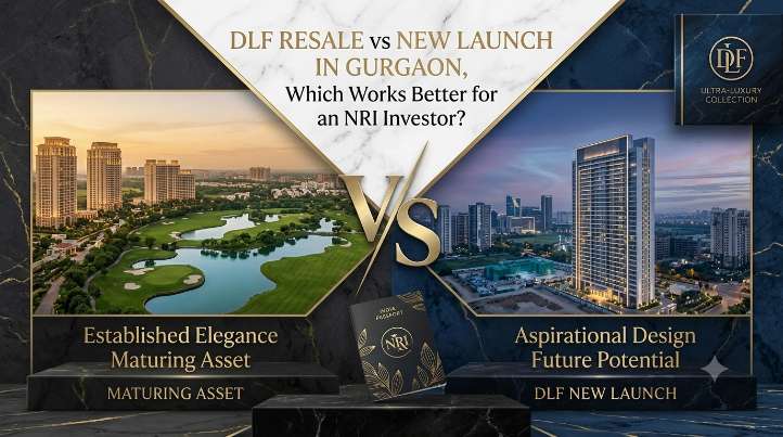 DLF Resale vs New Launch Comparison for NRIs