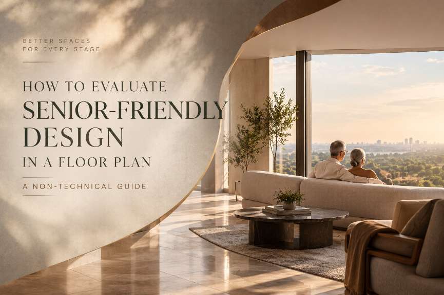 How to Evaluate Senior-Friendly Design in a Floor Plan: A Non-Technical Guide
