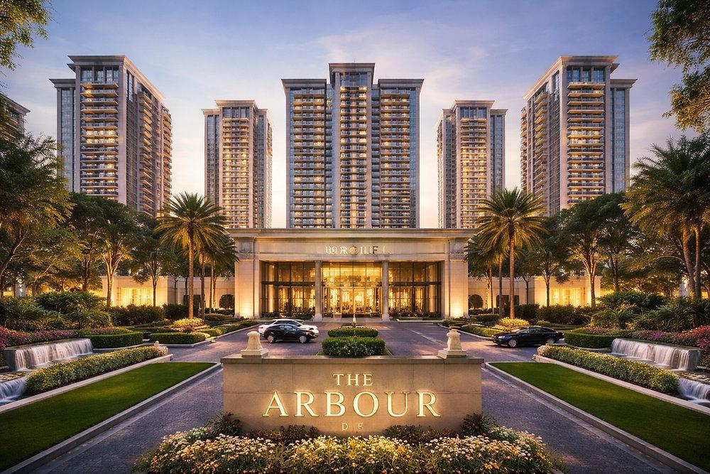 DLF Arbour Entrance Facade