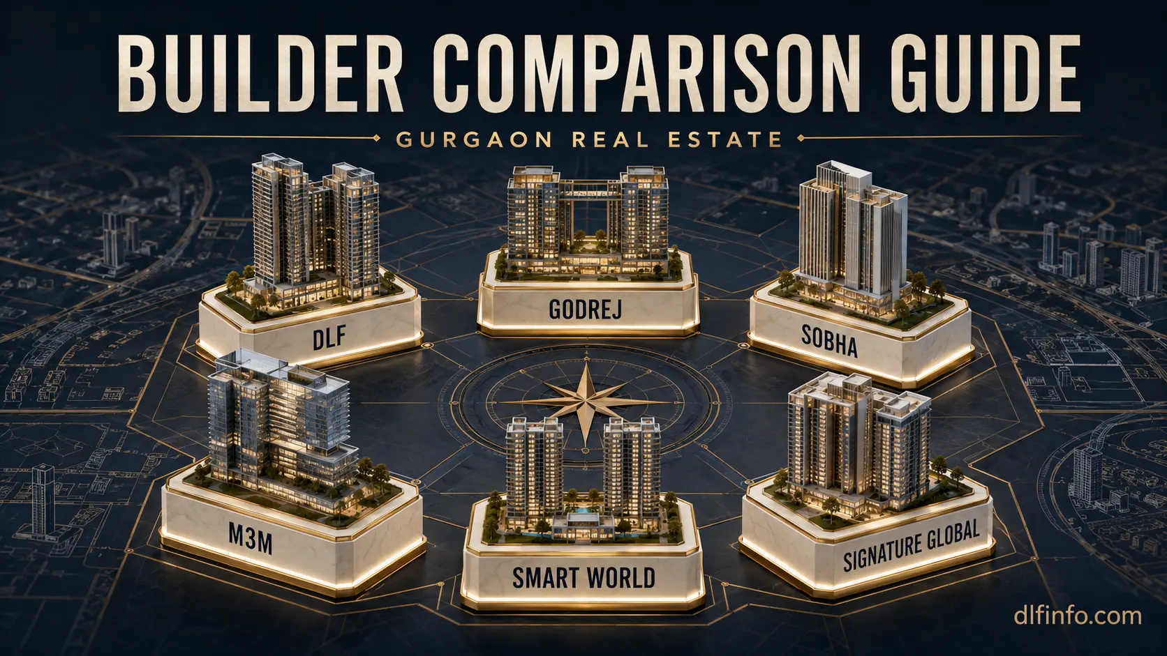 DLF vs Godrej vs Sobha vs M3M vs Smartworld vs Signature Global
