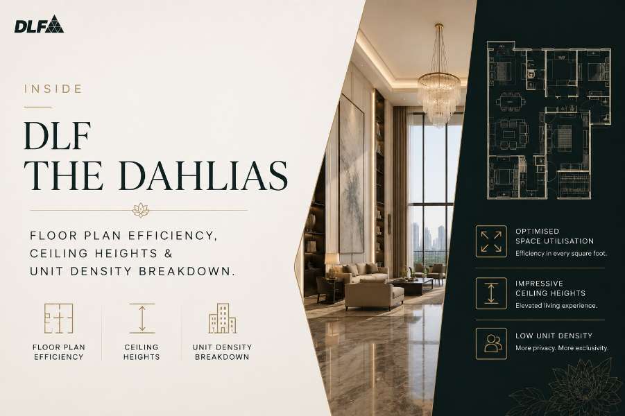 DLF The Dahlias Floor Plans and Heights